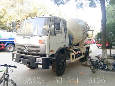 小型搅拌车东风6方罐车 厂家年终冲量价，畅享高效运输新体验
